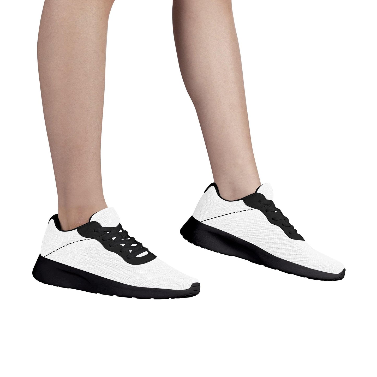 Custom Air Mesh Running Shoes - Black SF F14 Colloid Colors