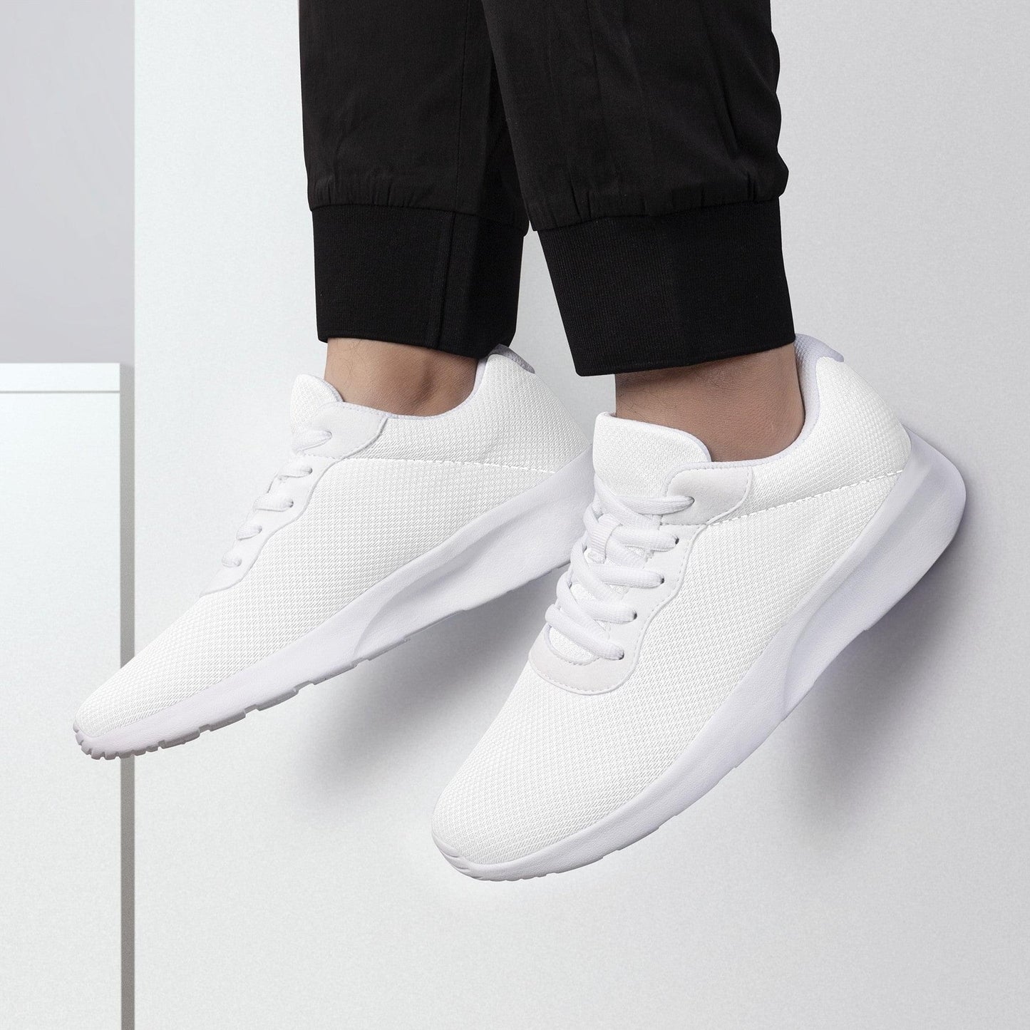 Custom Air Mesh Running Shoes -White SF F14 Colloid Colors