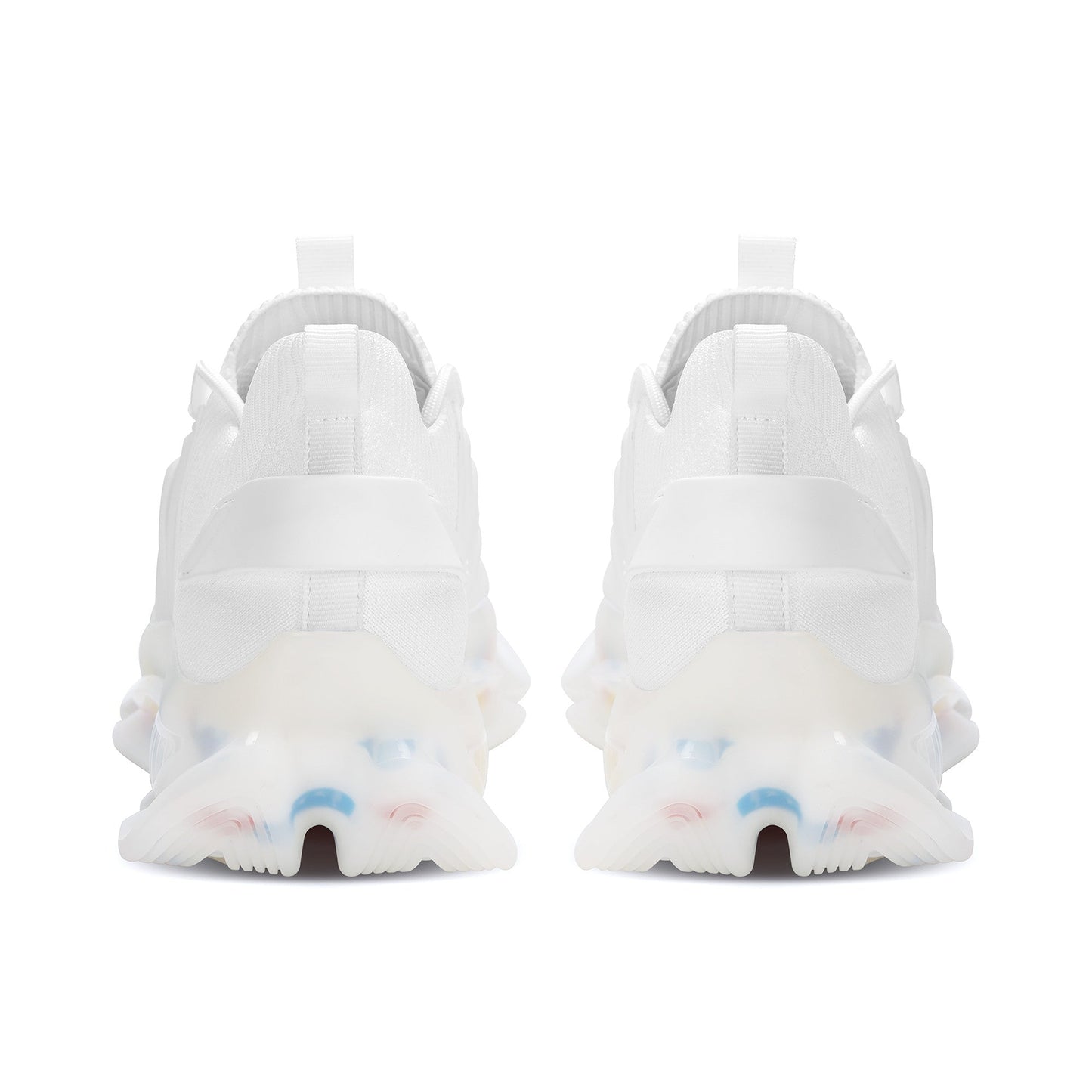 Custom Air Max React Sneakers - White SF S35 Colloid Colors