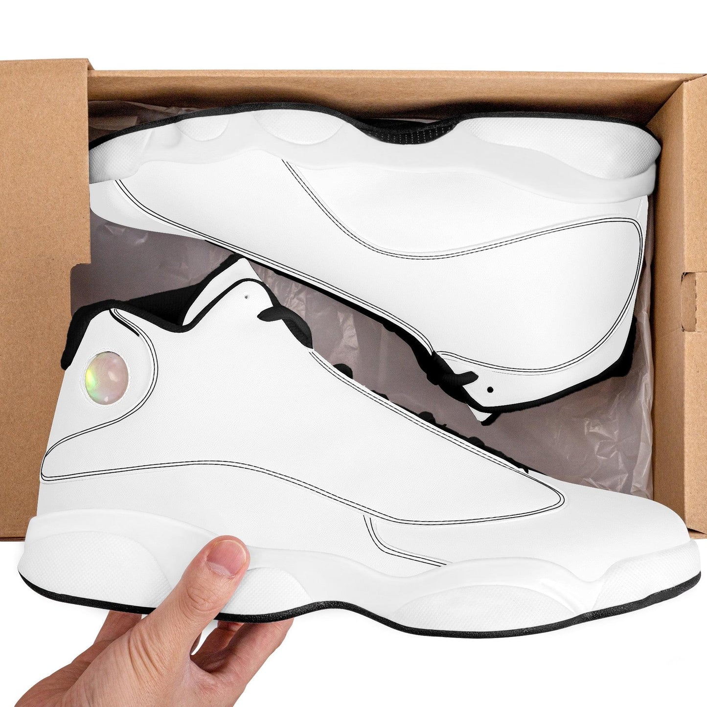 Custom Basketball Shoes - Black SF D89 Colloid Colors