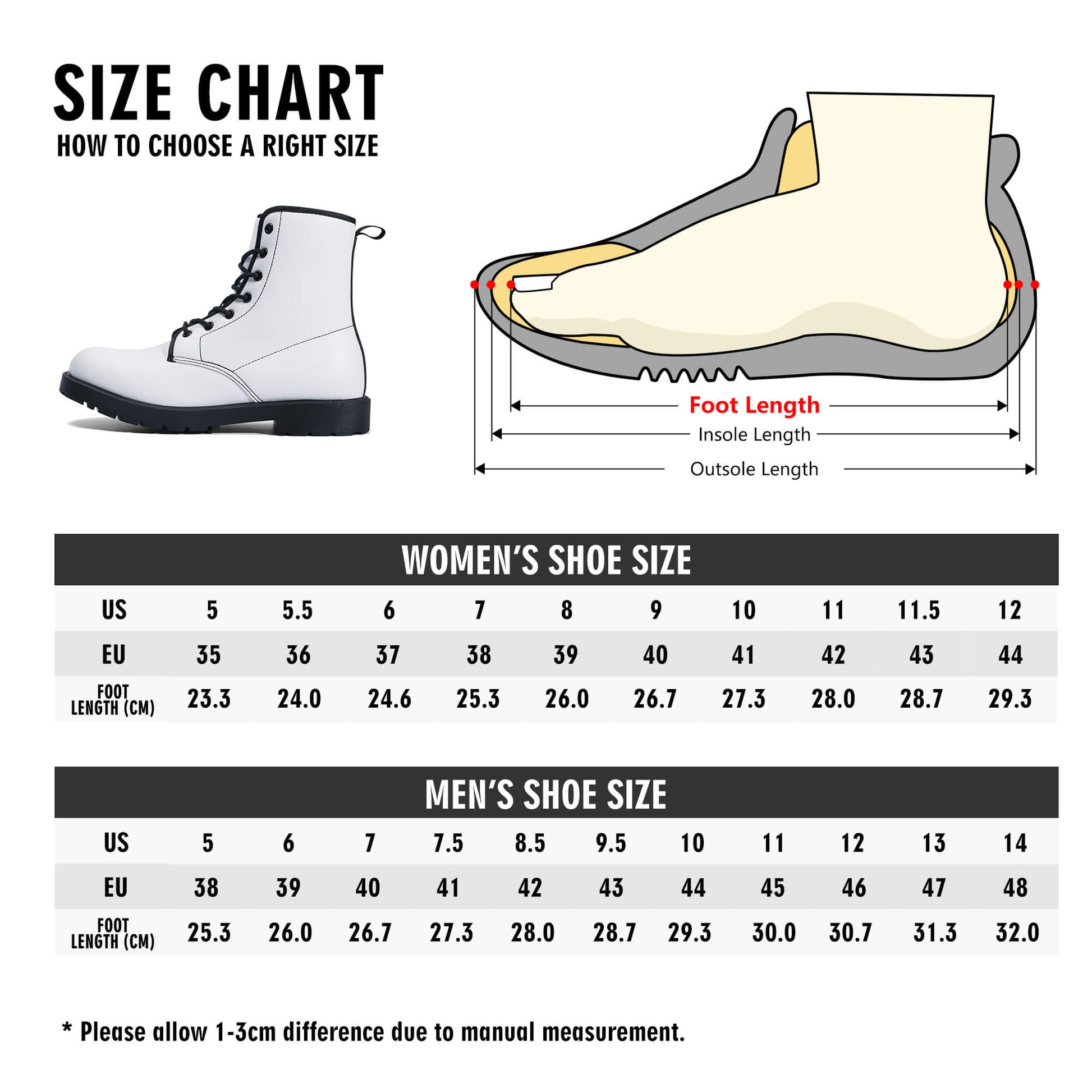 Custom Boots Leather - D41 Colloid Colors