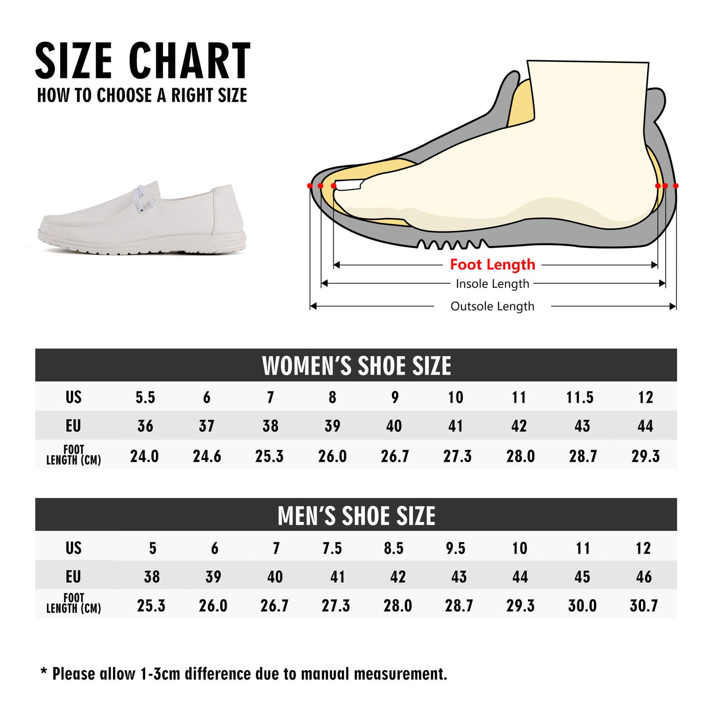 Custom Canvas Loafers Slip On -SF S34 Colloid Colors