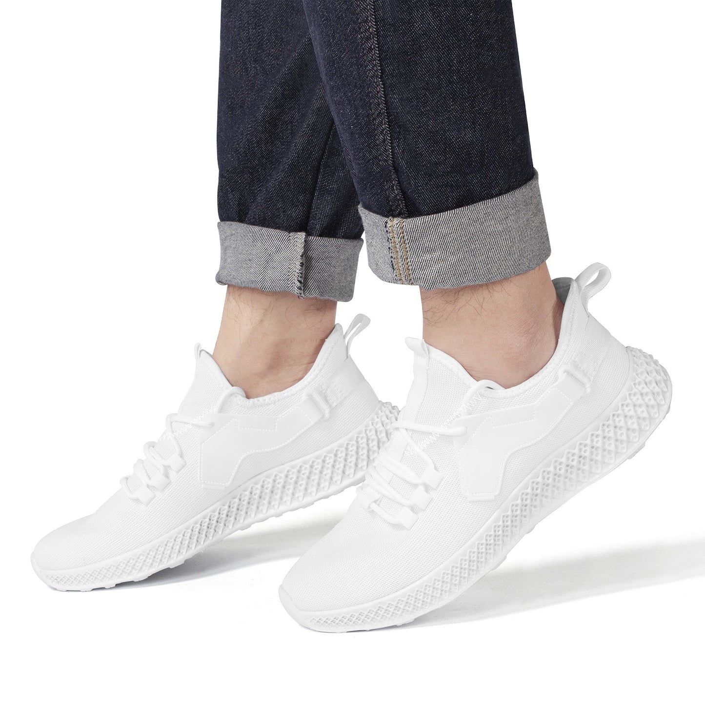 Custom Casual Shoes -SF S37 New Mesh Knit Colloid Colors