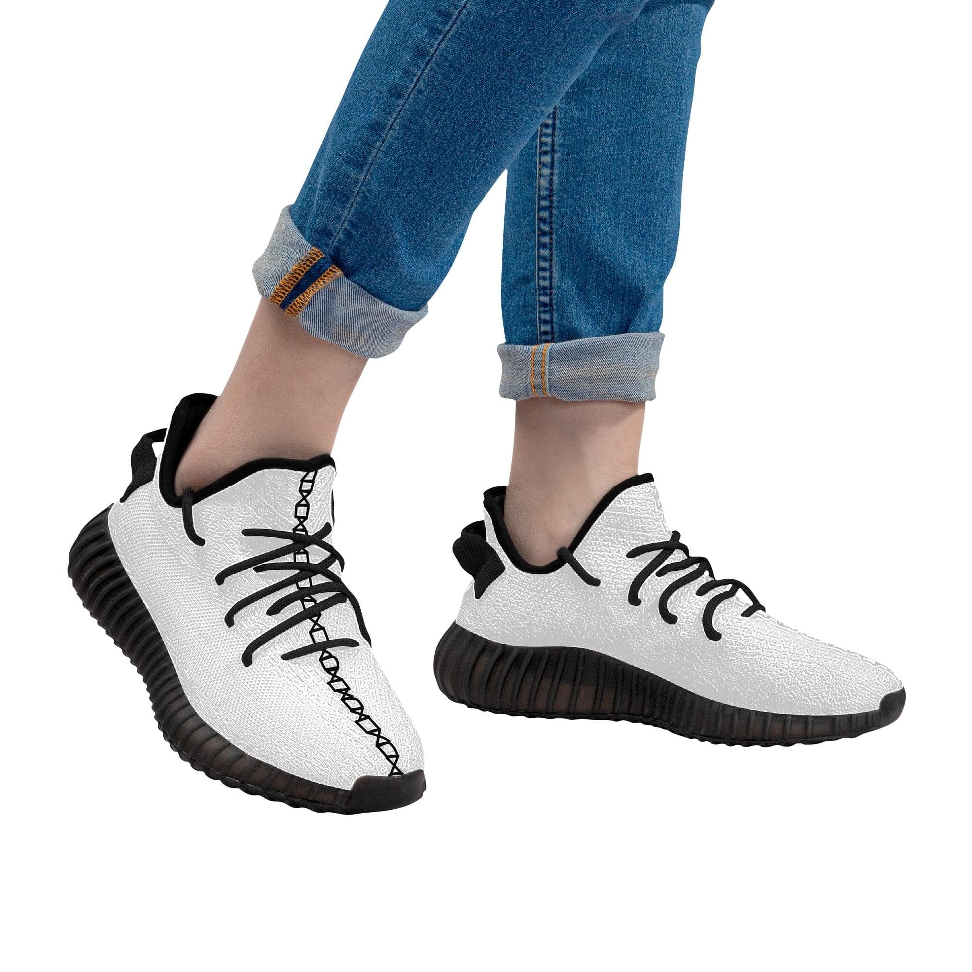 Custom Casual Sneaker -Black D14 Breathable Colloid Colors