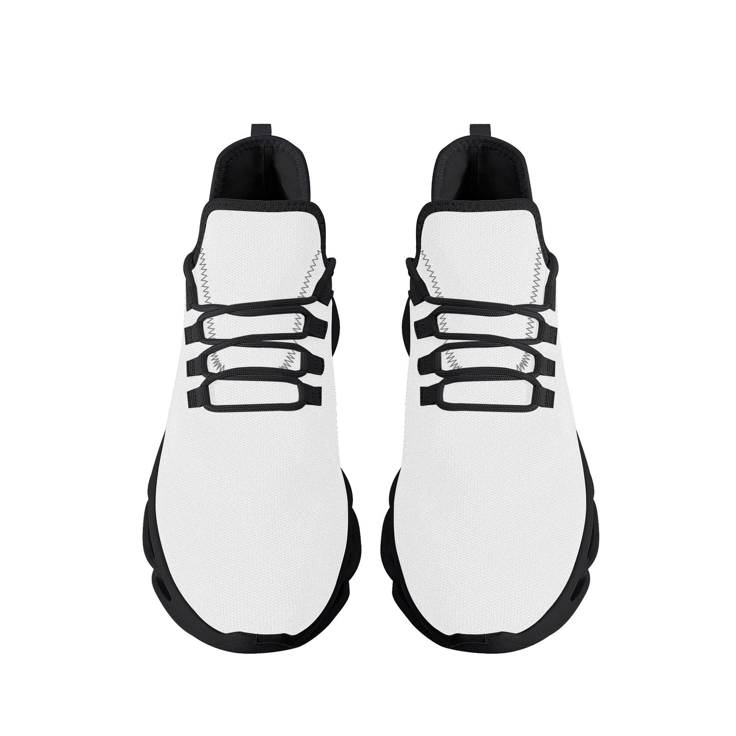Custom Casual Sneakers - Black Flex Control Colloid Colors