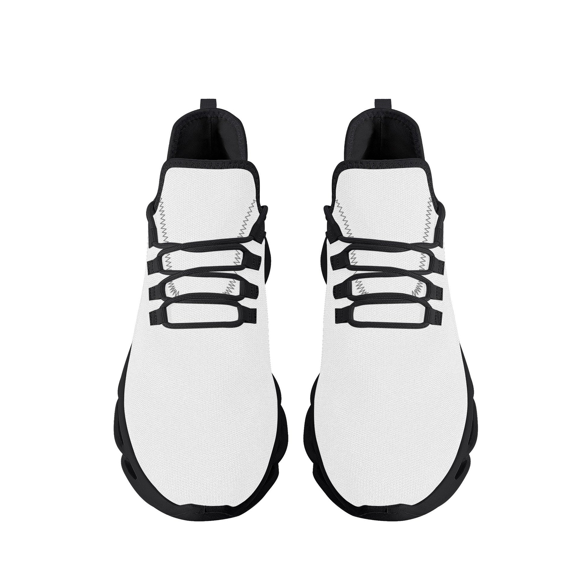 Custom Casual Sneakers - Black Flex Control Colloid Colors
