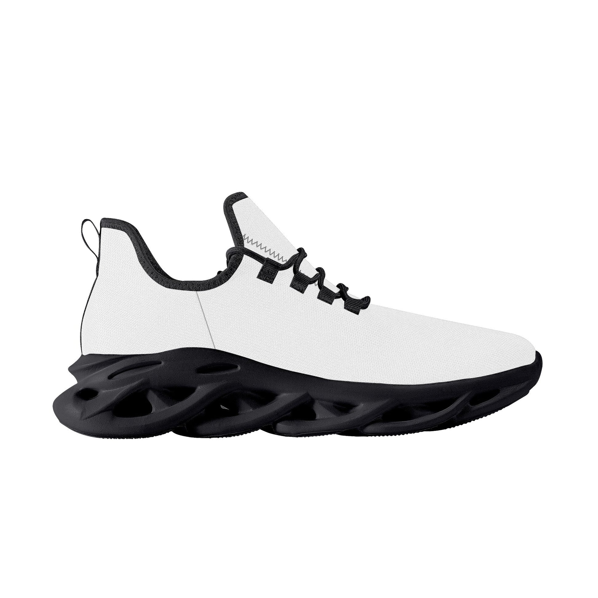 Custom Casual Sneakers - Black Flex Control Colloid Colors