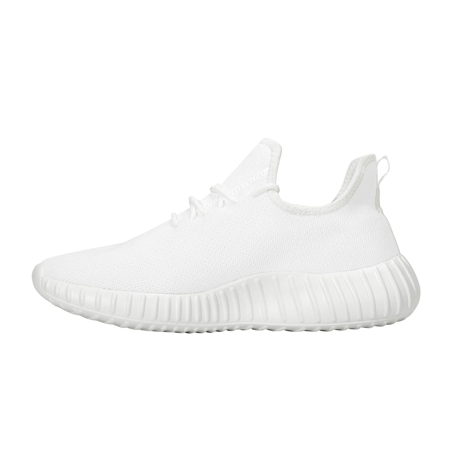 Custom Casual Sneakers -White D19 Mesh Knit Colloid Colors