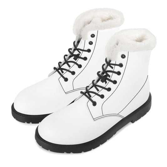 Custom Faux Fur Leather Boot- SF D86 Colloid Colors