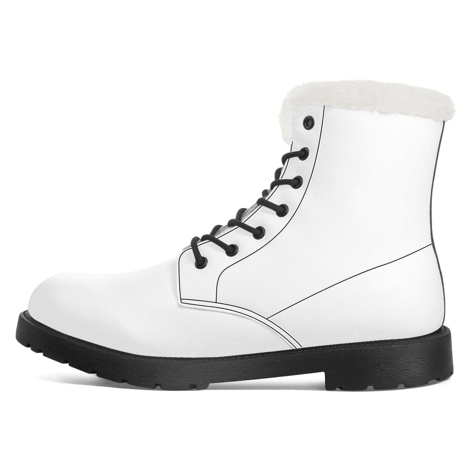 Custom Faux Fur Leather Boot- SF D86 Colloid Colors