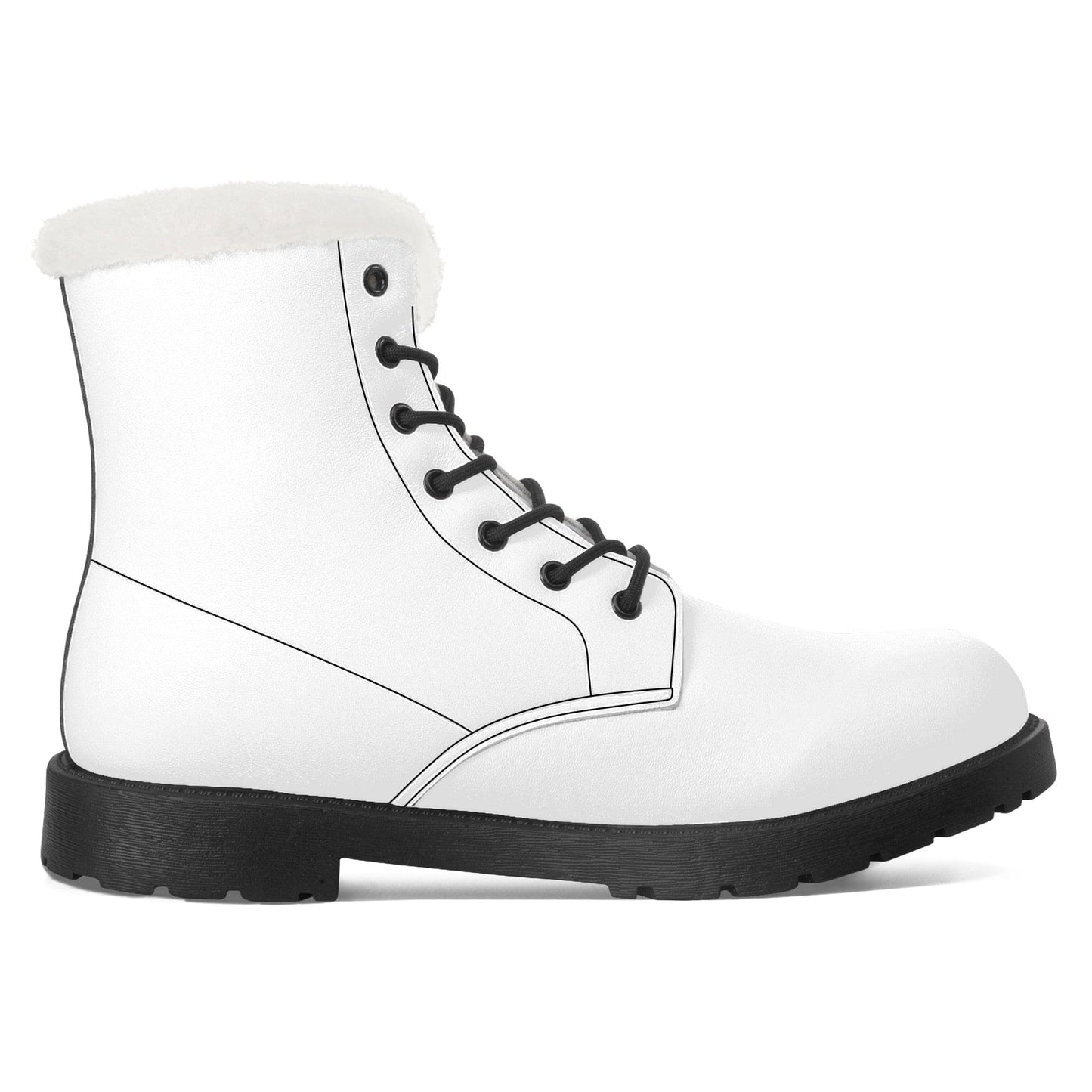 Custom Faux Fur Leather Boot- SF D86 Colloid Colors