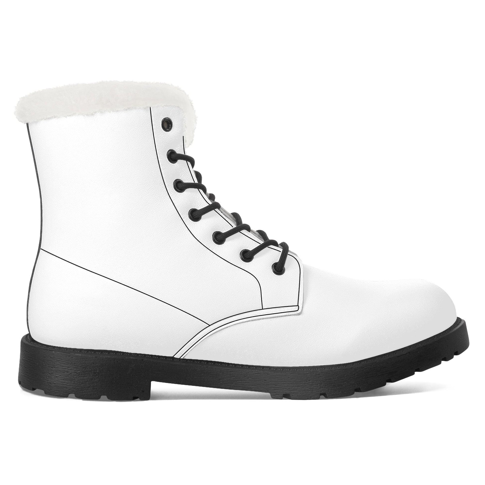 Custom Faux Fur Leather Boot- SF D86 Colloid Colors