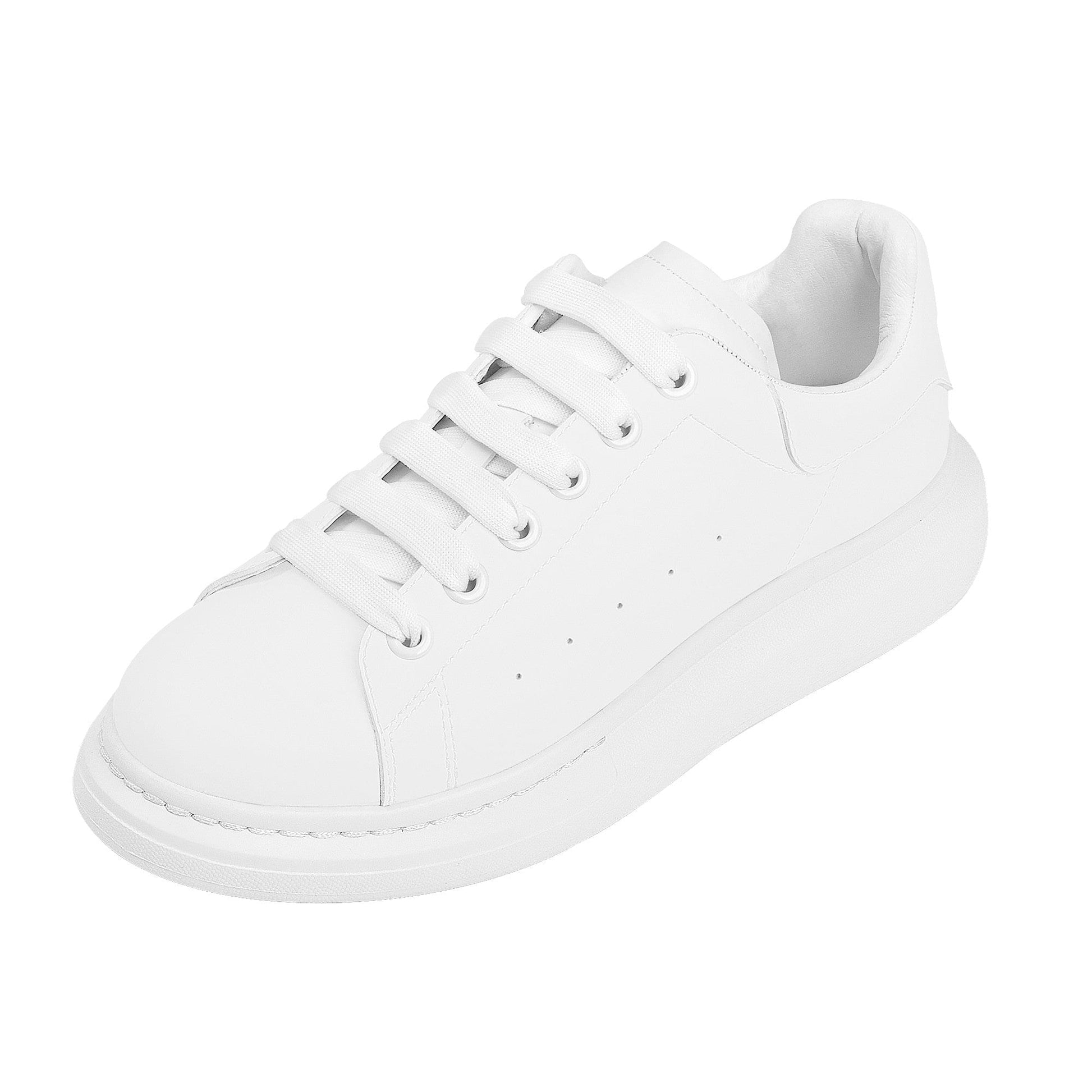 Custom Heighten Low Top Shoes - White D69 Colloid Colors