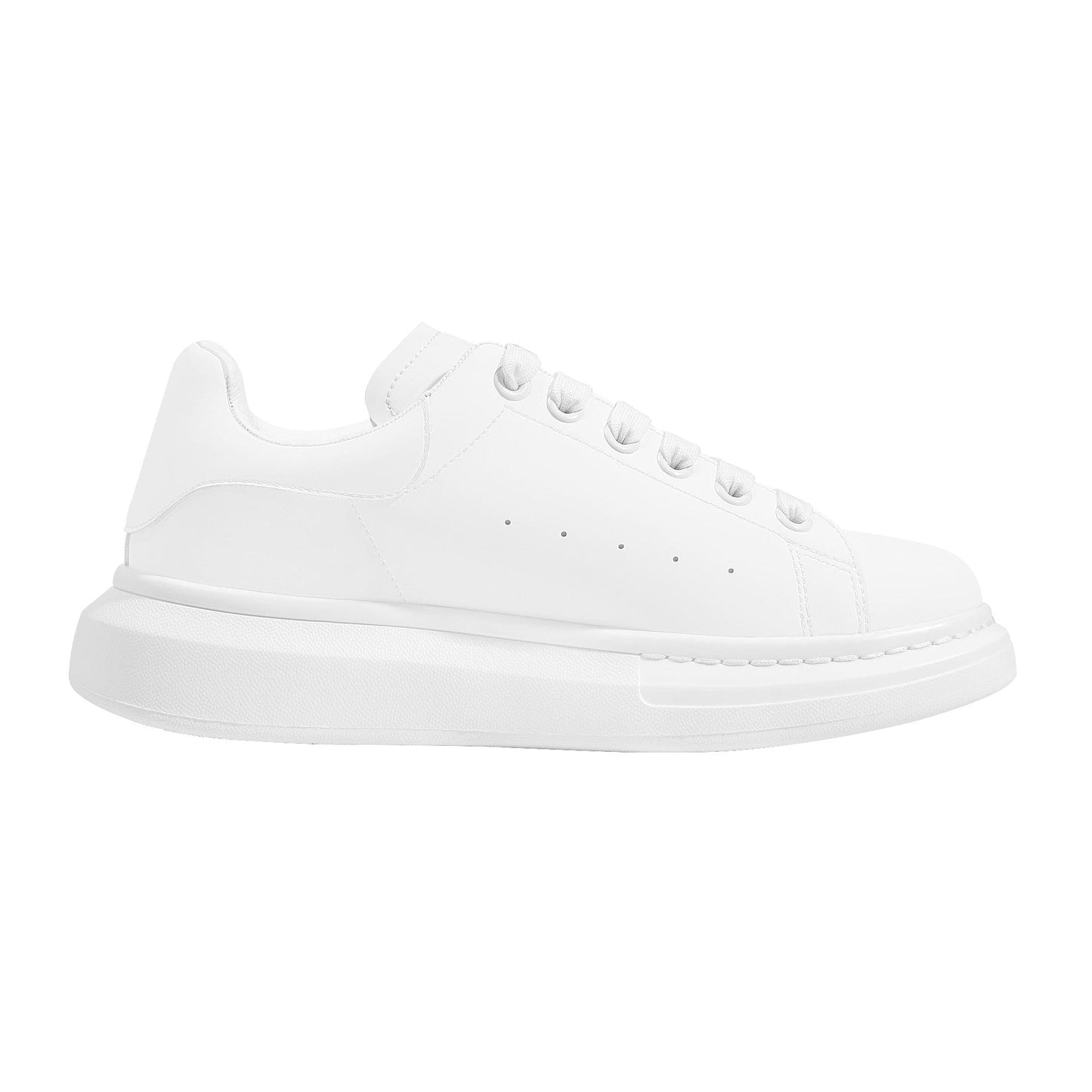 Custom Heighten Low Top Shoes - White D69 Colloid Colors