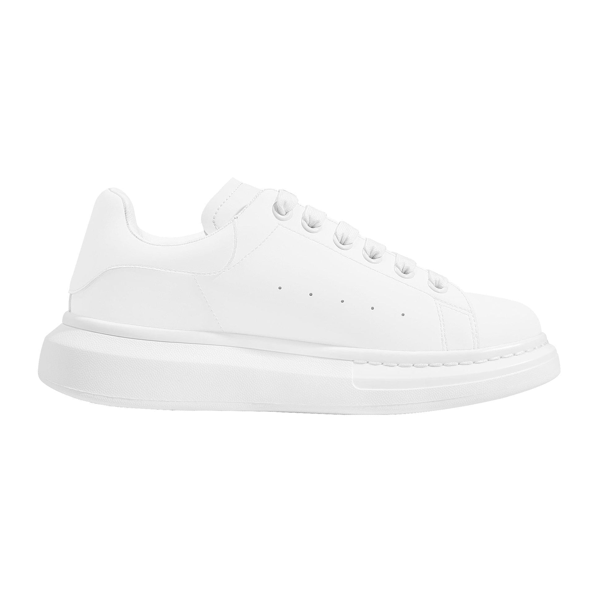 Custom Heighten Low Top Shoes - White D69 Colloid Colors