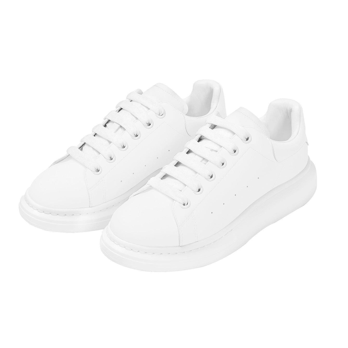 Custom Heighten Low Top Shoes - White D69 Colloid Colors