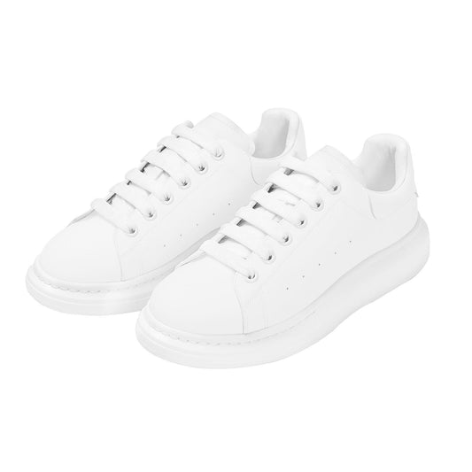 Custom Heighten Low Top Shoes - White D69 Colloid Colors