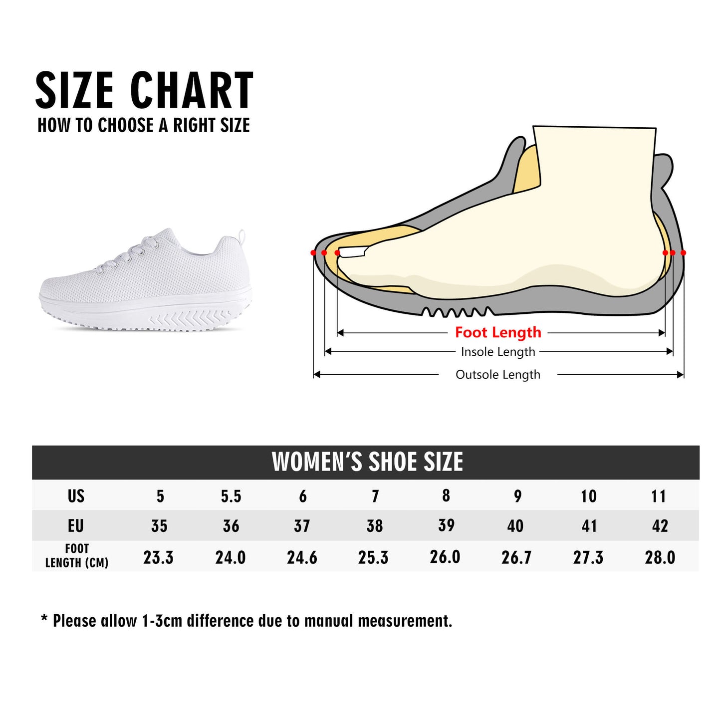 Custom Heightening Shoes for Women -SF F52 Colloid Colors