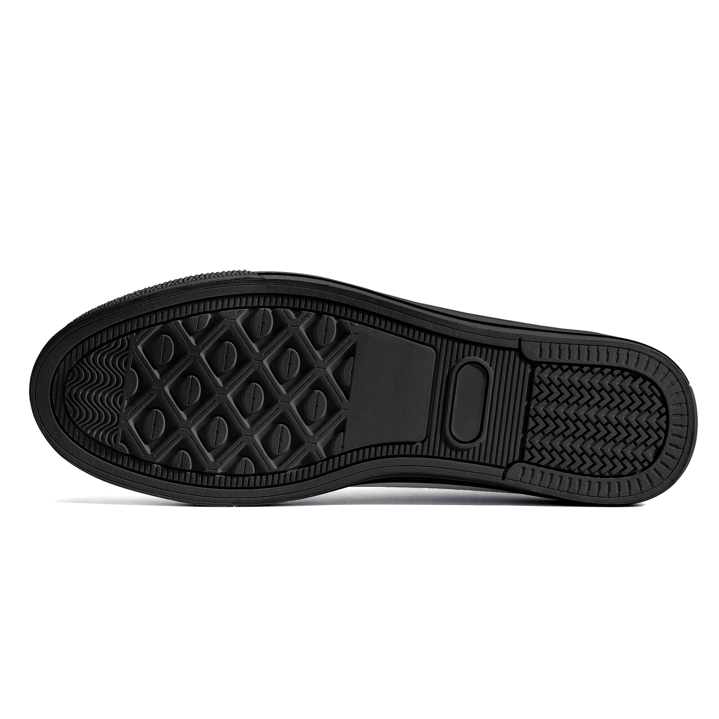 Custom High Top Canvas Shoes - Black FWS Colloid Colors