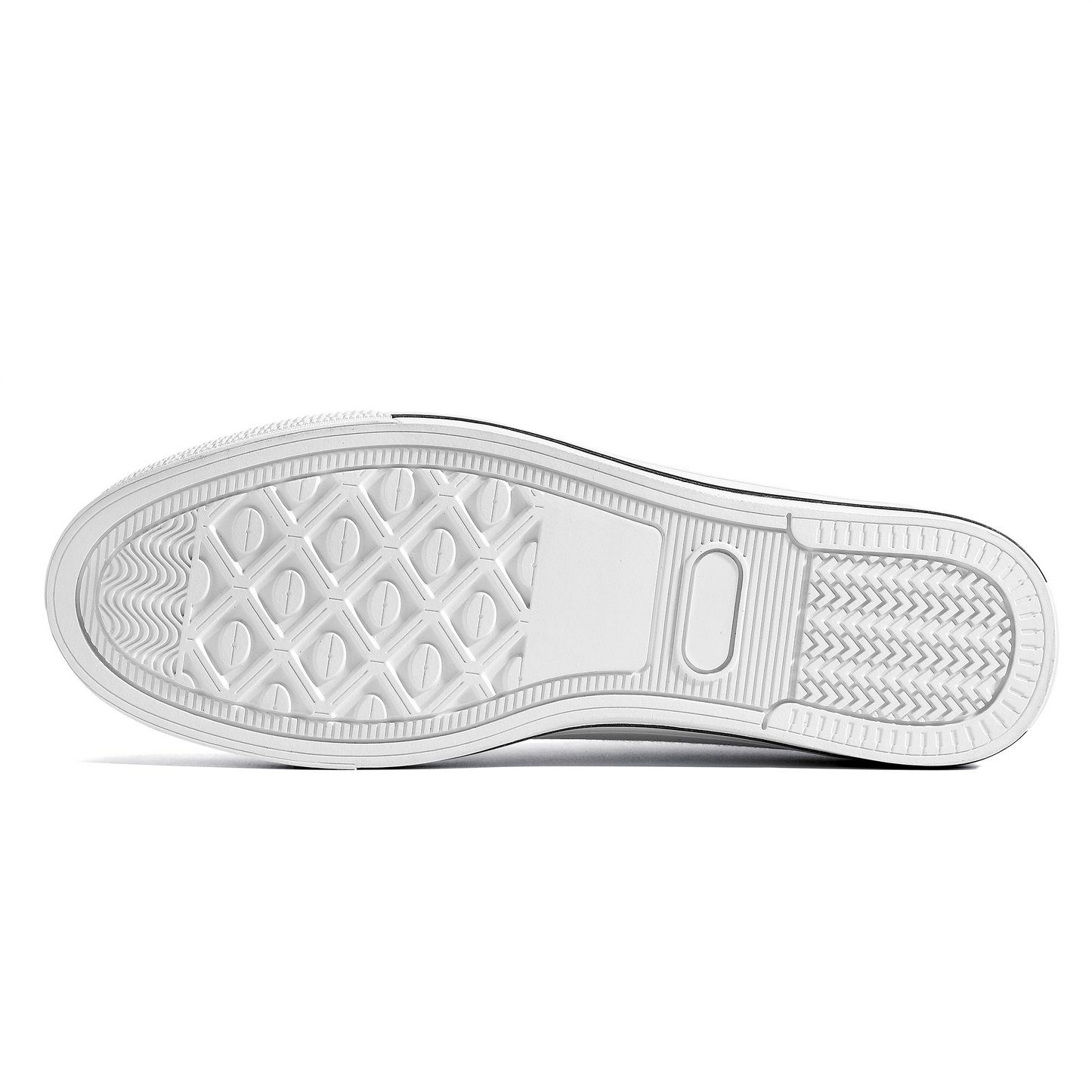 Custom High Top Canvas Shoes- White FWS Colloid Colors