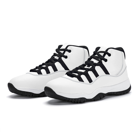 Custom High Top Sneakers - Black Air Retro Colloid Colors