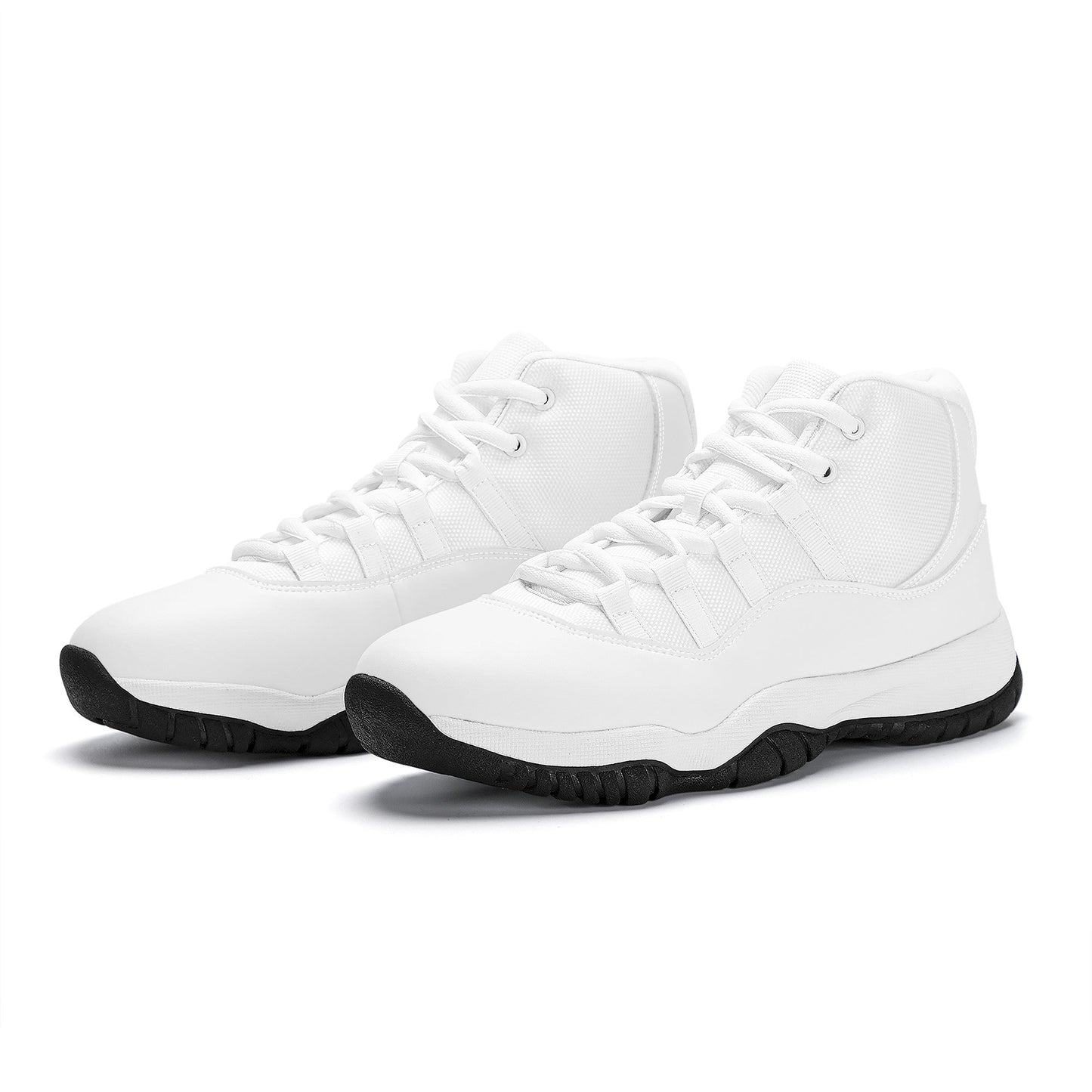 Custom High Top Sneakers - White Air Retro Colloid Colors