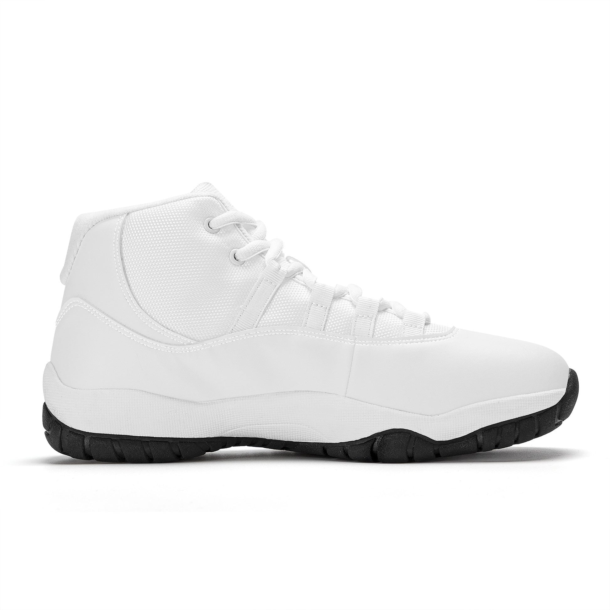 Custom High Top Sneakers - White Air Retro Colloid Colors