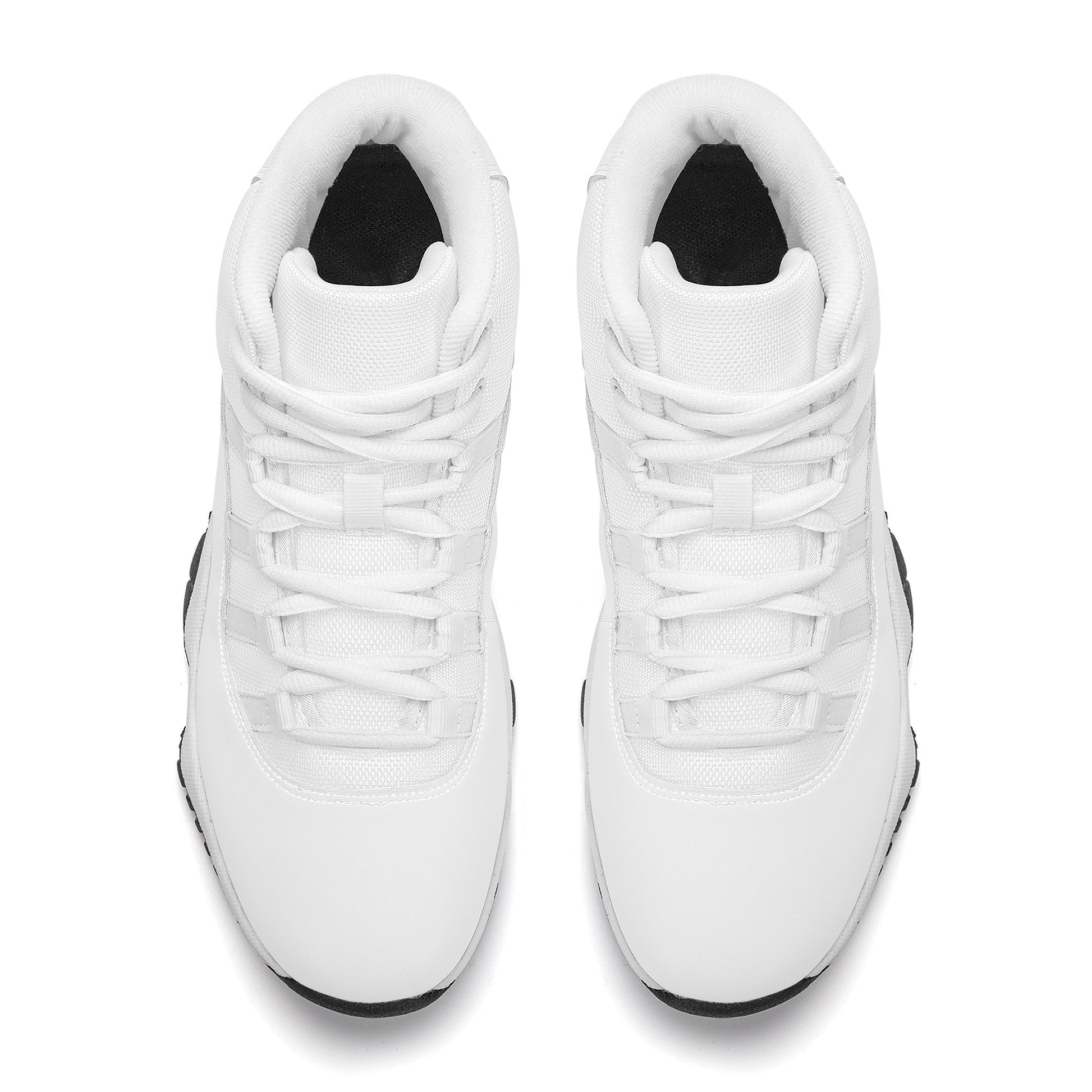 Custom High Top Sneakers - White Air Retro Colloid Colors