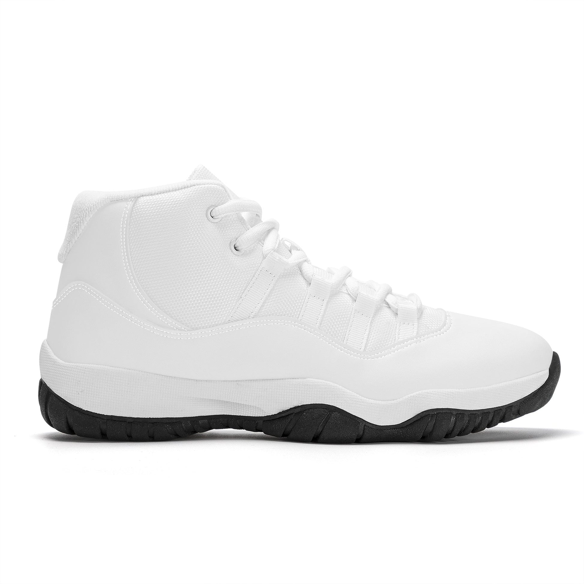 Custom High Top Sneakers - White Air Retro Colloid Colors
