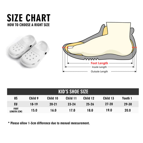 Custom Kid's Casual Clogs - XT S2 Colloid Colors