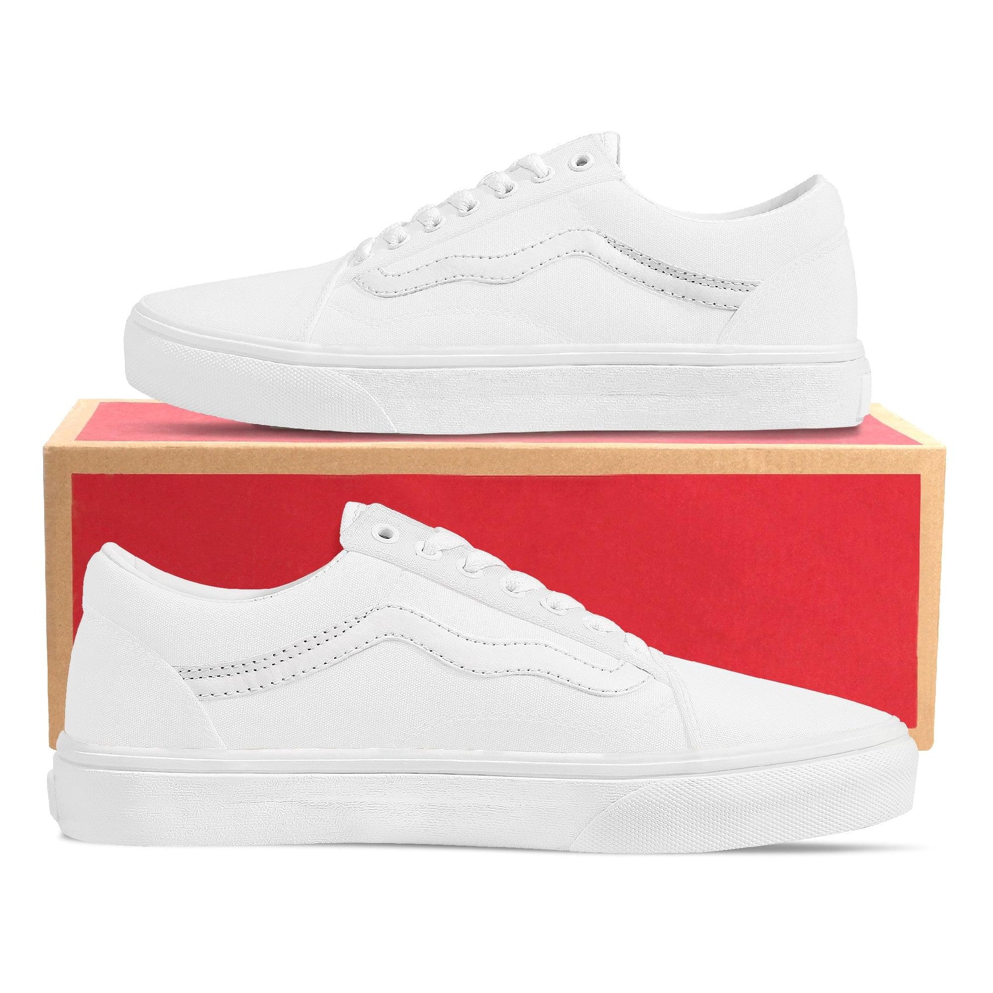 Custom Low Top Flat Sneakers -SF F21 Colloid Colors