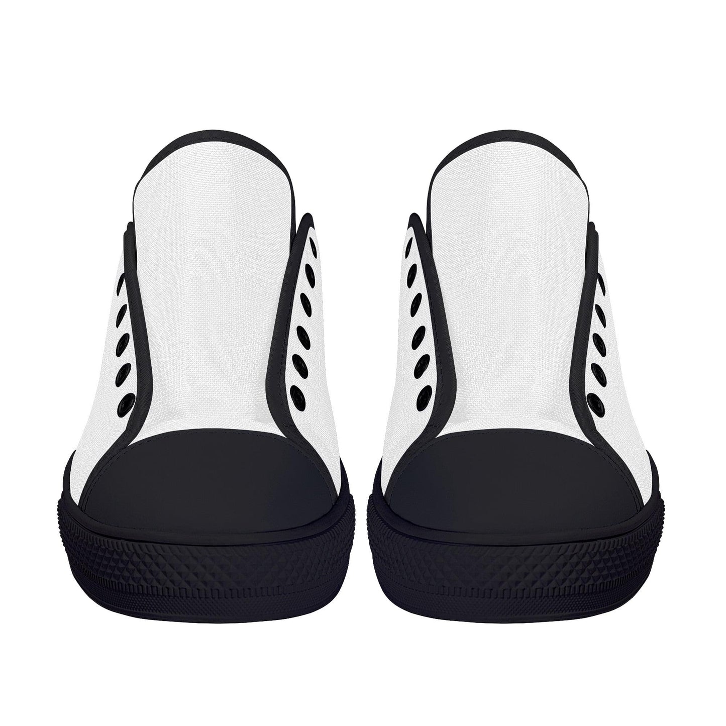 Custom Low Top Shoes Canvas - Black FXS Colloid Colors