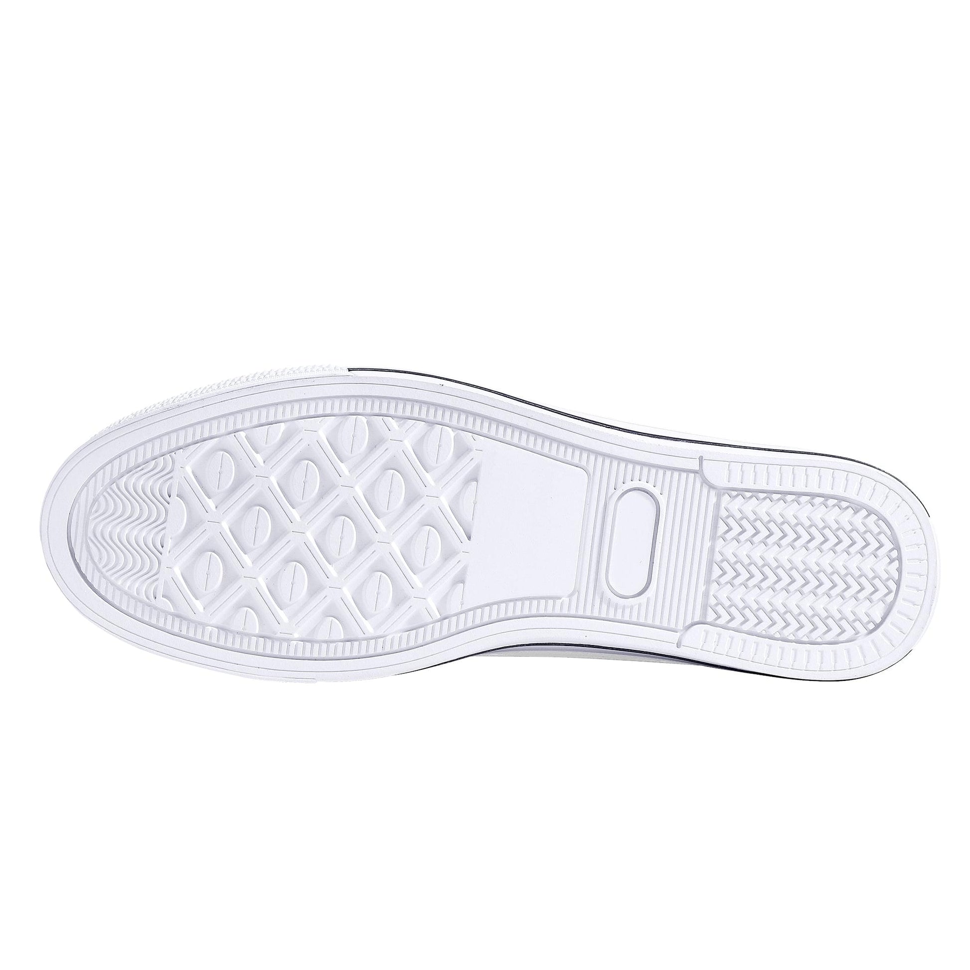 Custom Low Top  Shoes Canvas- White D24 Colloid Colors