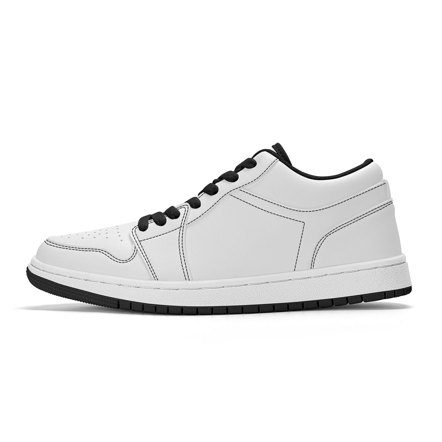Custom Low Top Skateboard Shoes -Black Colloid Colors
