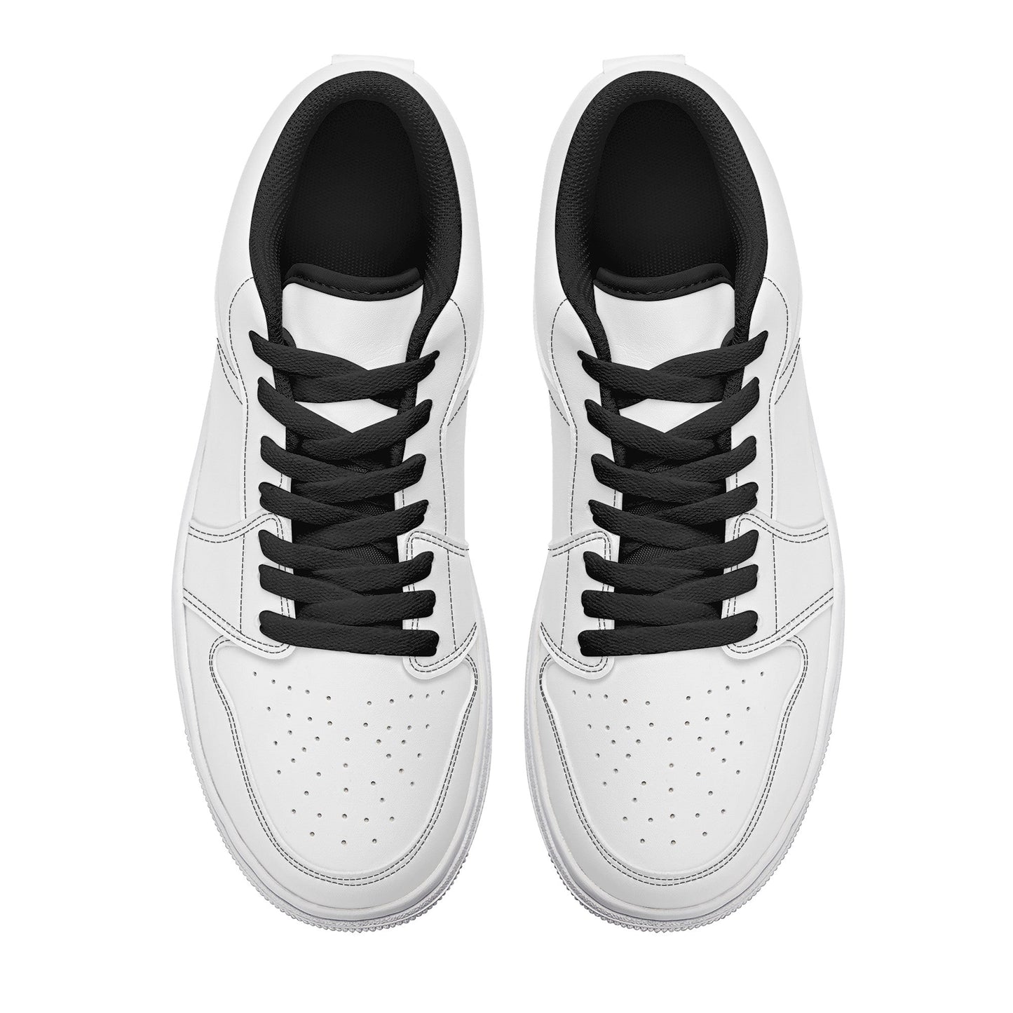 Custom Low Top Skateboard Shoes -Black Colloid Colors