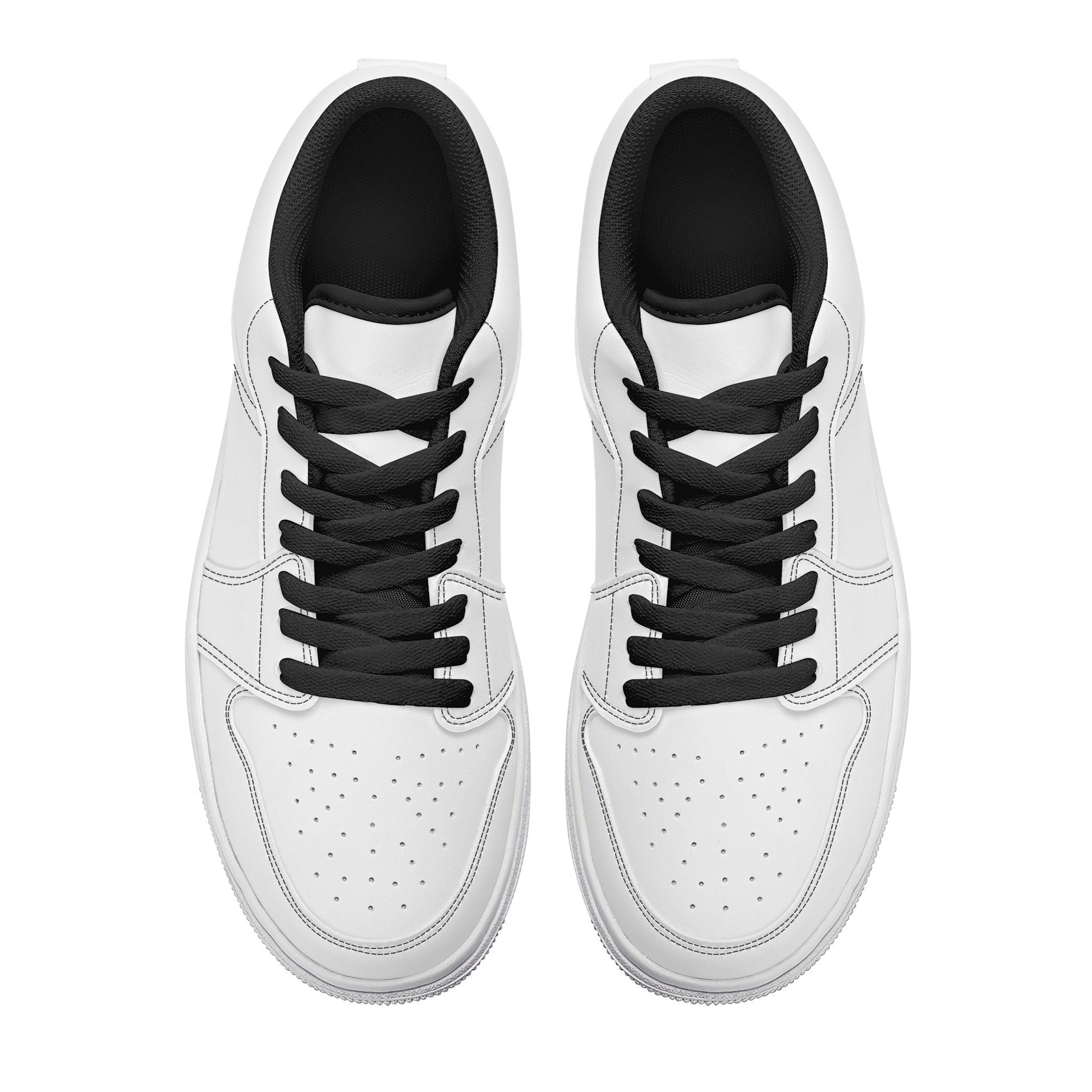 Custom Low Top Skateboard Shoes -Black Colloid Colors