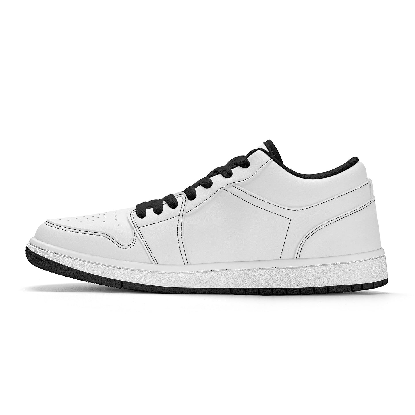 Custom Low Top Skateboard Shoes -Black Colloid Colors