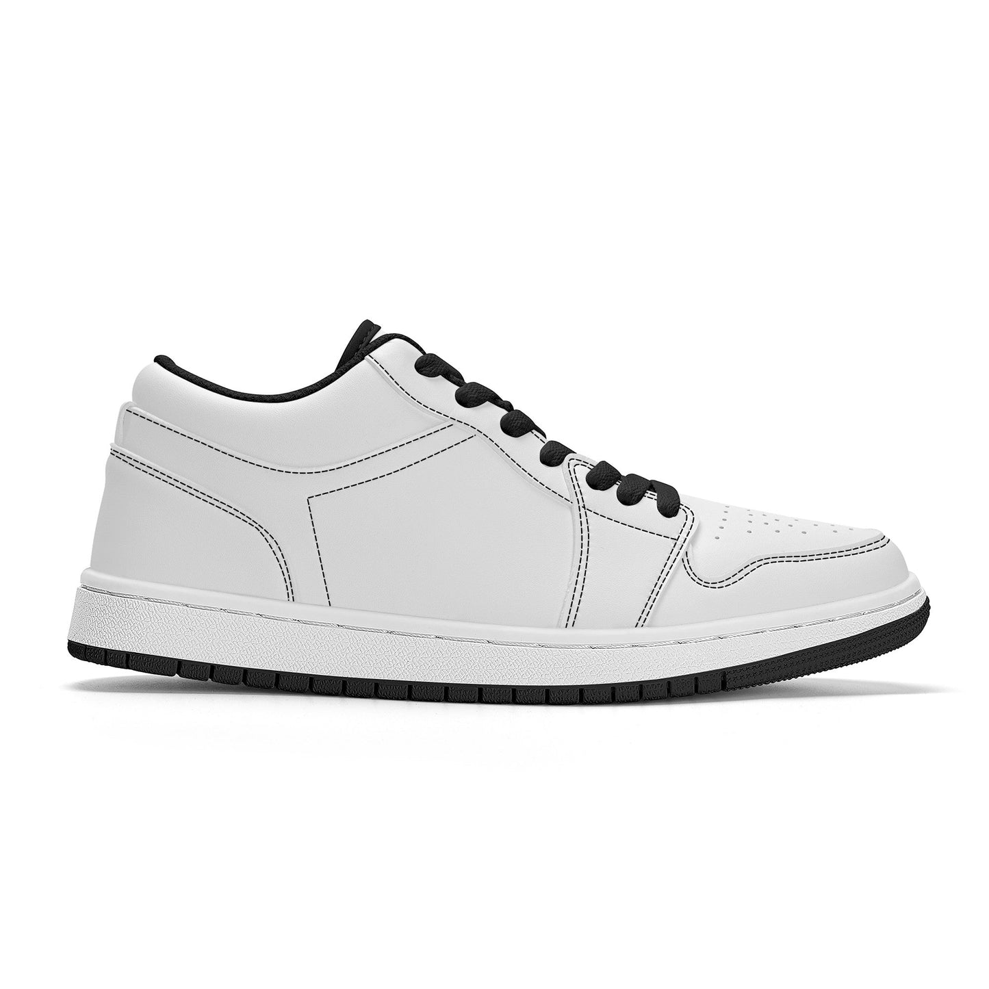Custom Low Top Skateboard Shoes -Black Colloid Colors
