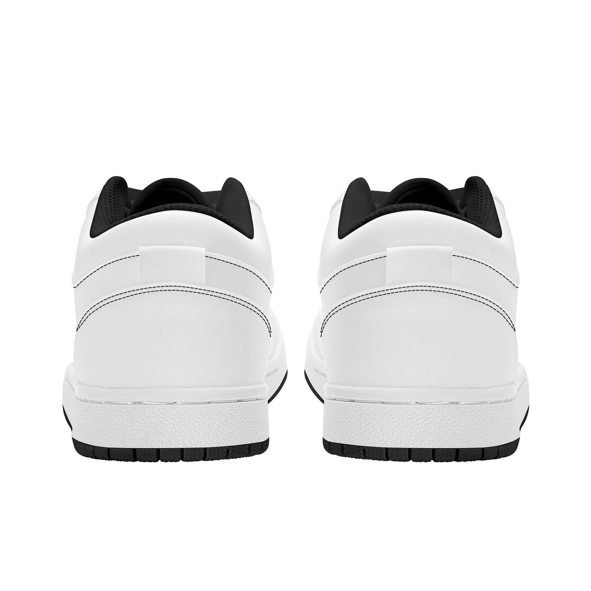 Custom Low Top Skateboard Shoes -Black Colloid Colors