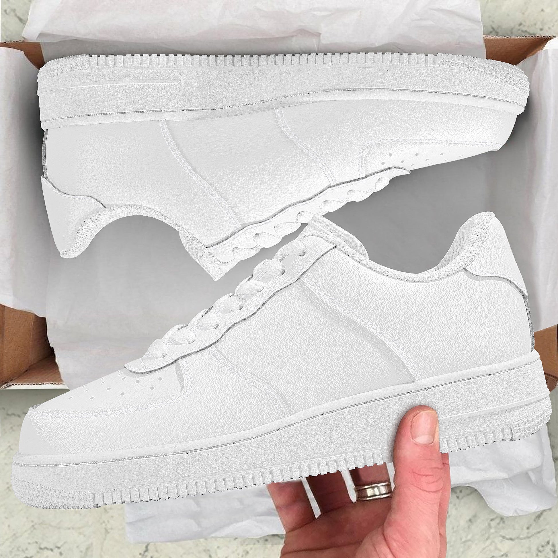Custom Low Top Sneakers AirZ Colloid Colors