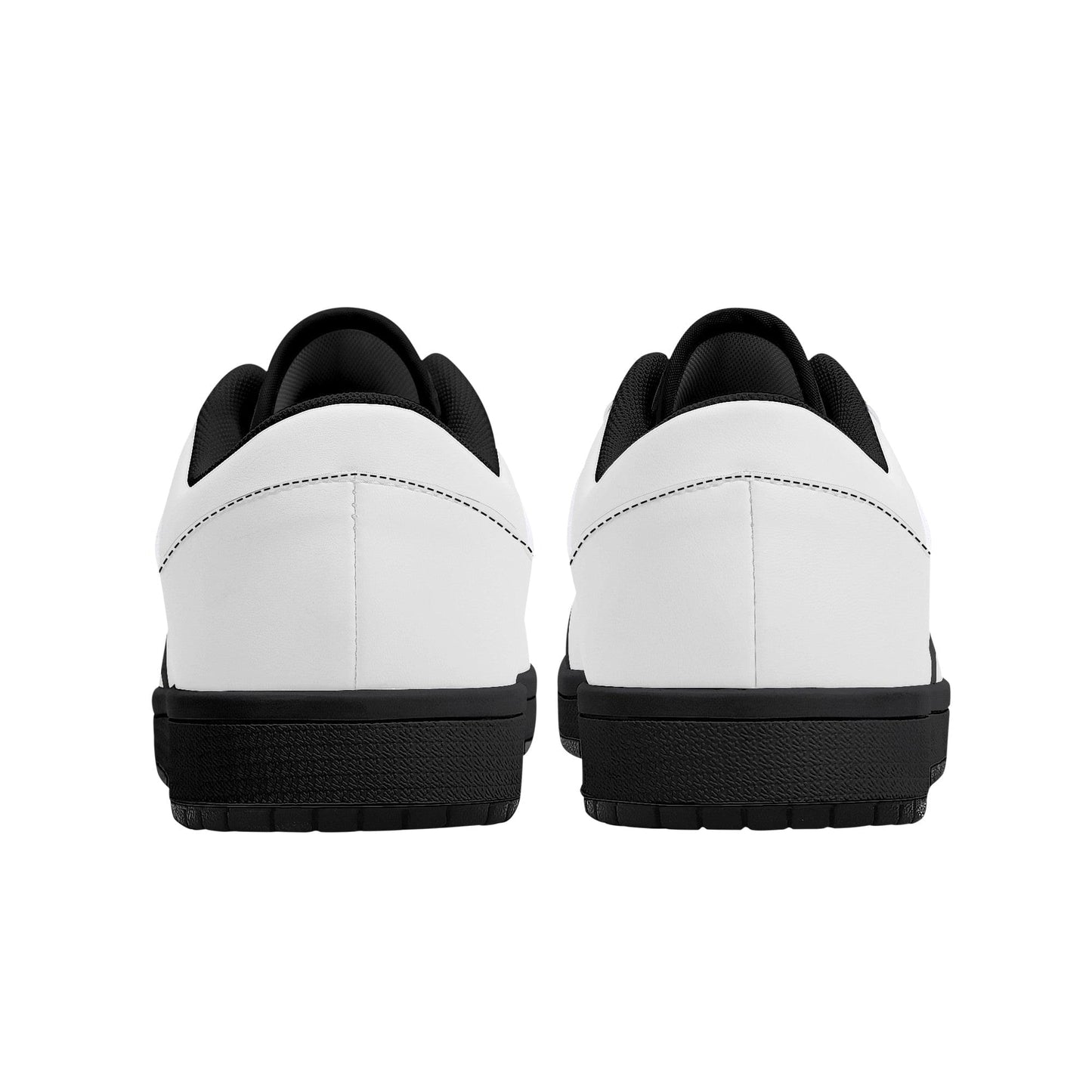 Custom Low Top Sneakers - Black Sole D15 Colloid Colors