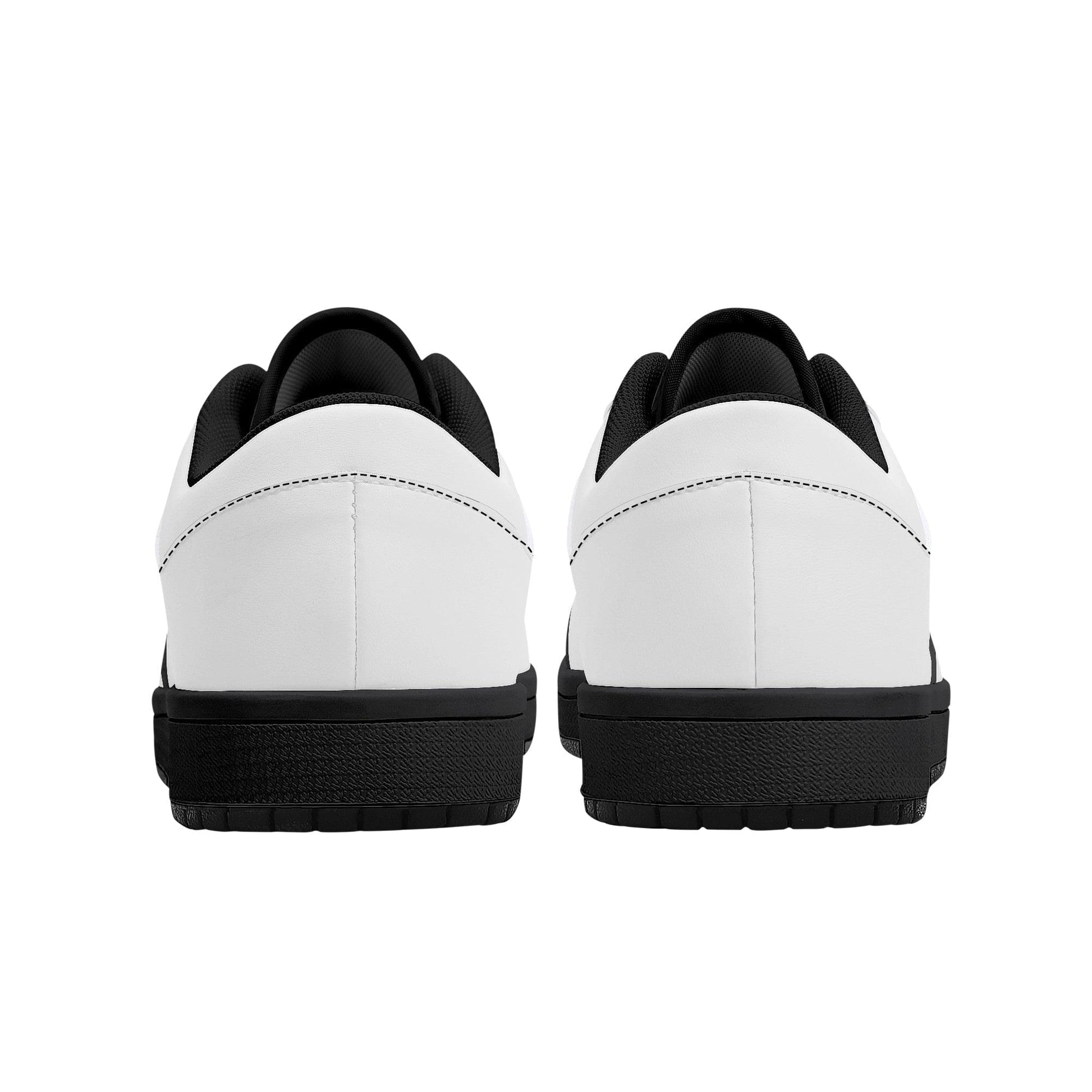 Custom Low Top Sneakers - Black Sole D15 Colloid Colors