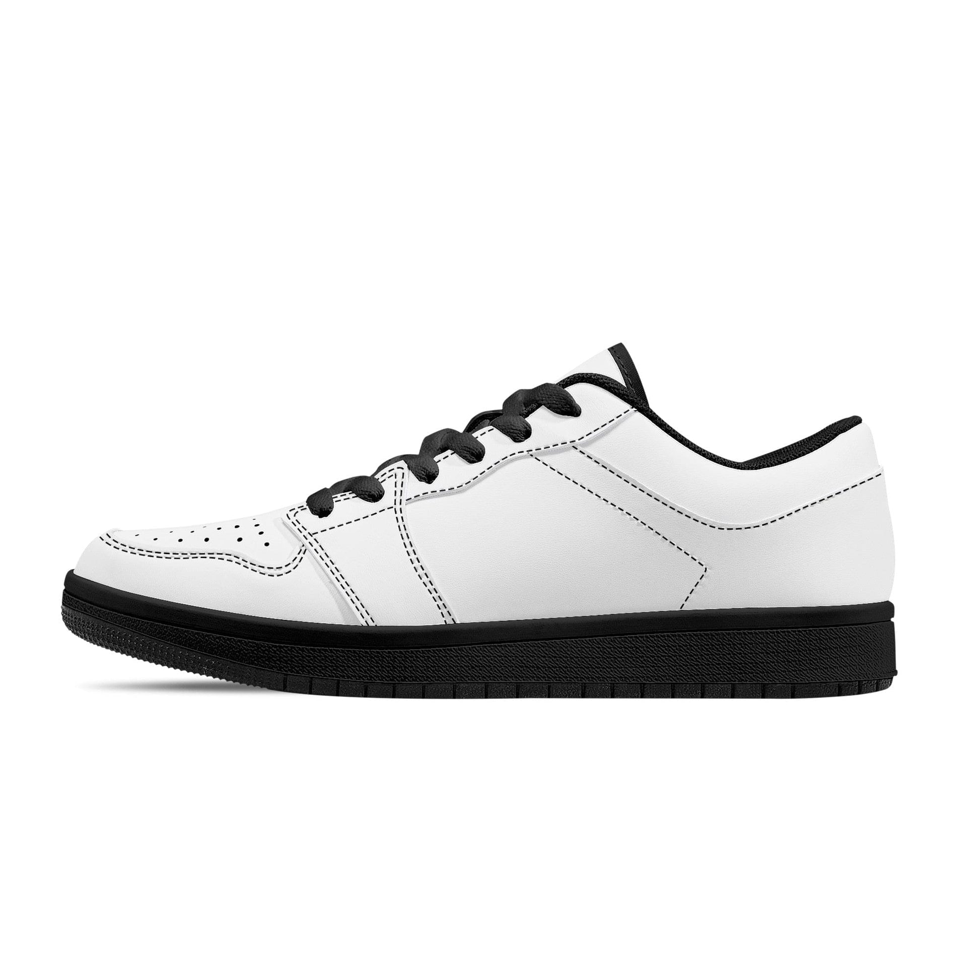 Custom Low Top Sneakers - Black Sole D15 Colloid Colors