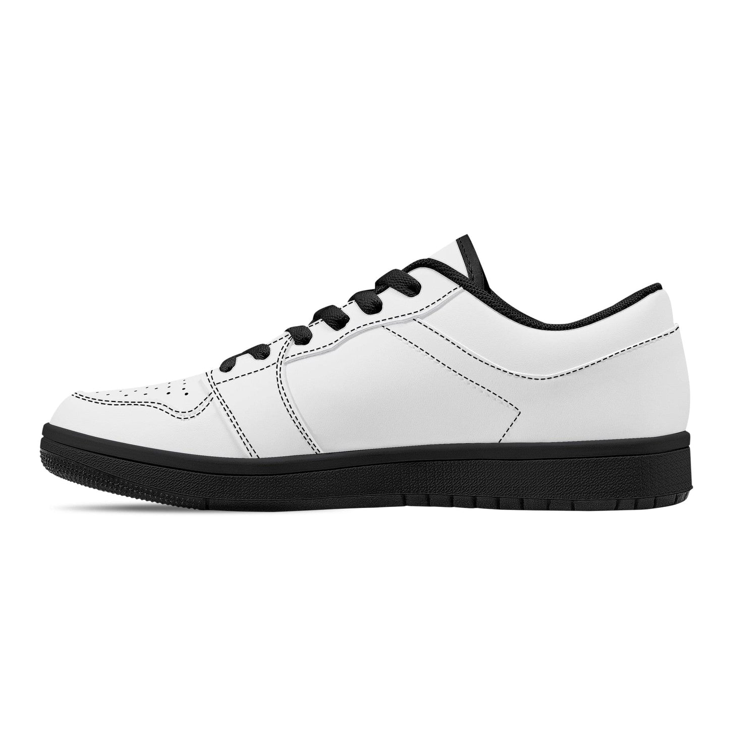 Custom Low Top Sneakers - Black Sole D15 Colloid Colors