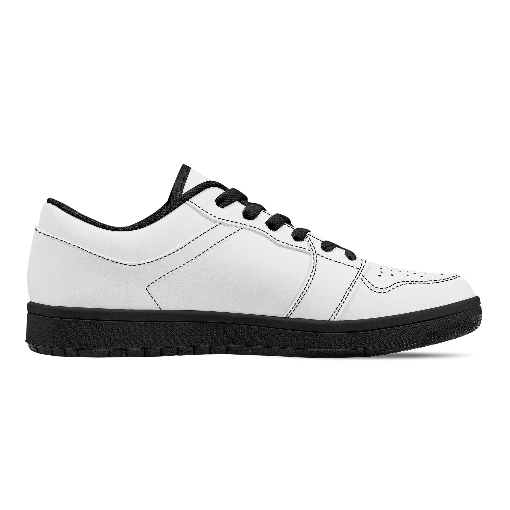 Custom Low Top Sneakers - Black Sole D15 Colloid Colors