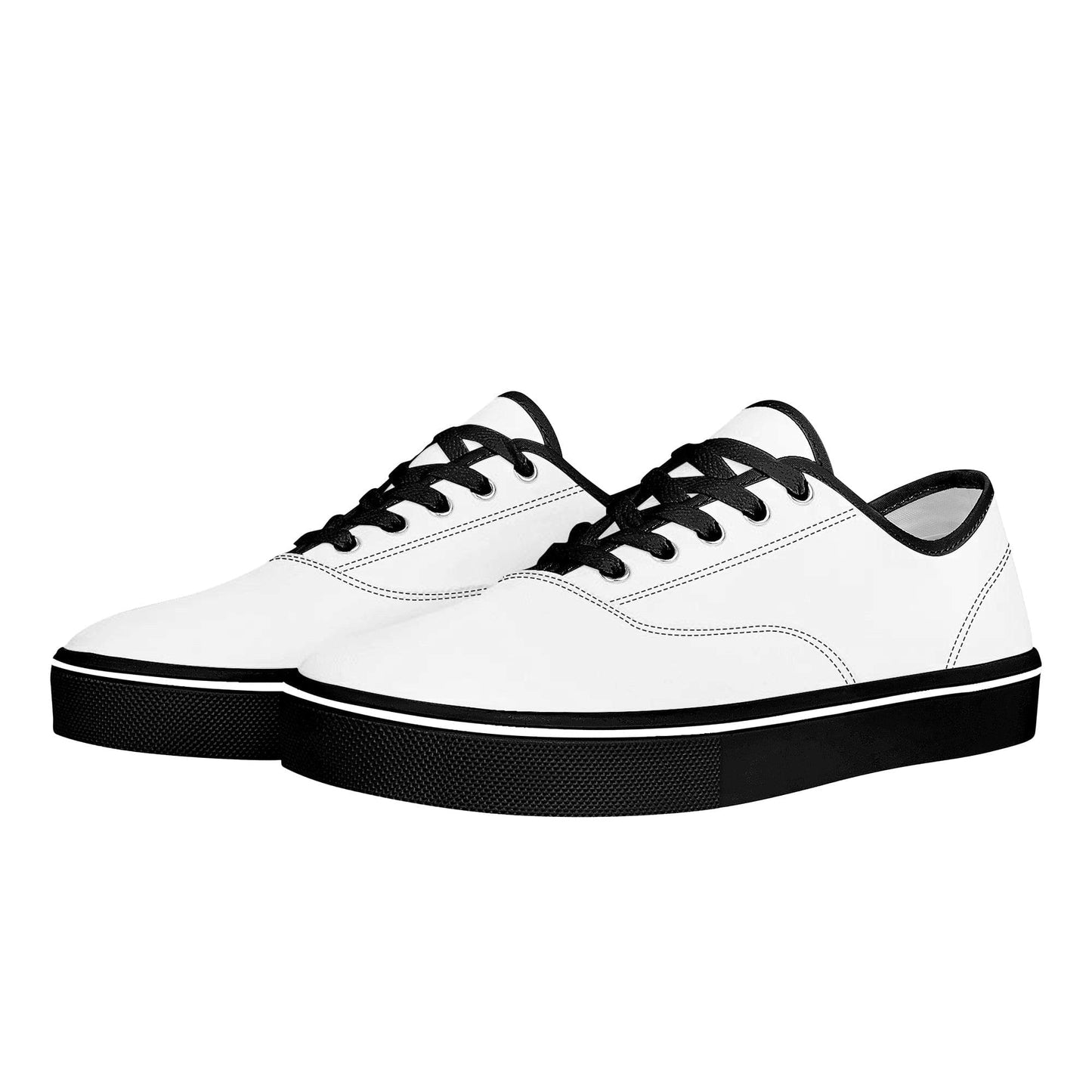 Custom Skate Shoes Canvas- Black D3S Colloid Colors