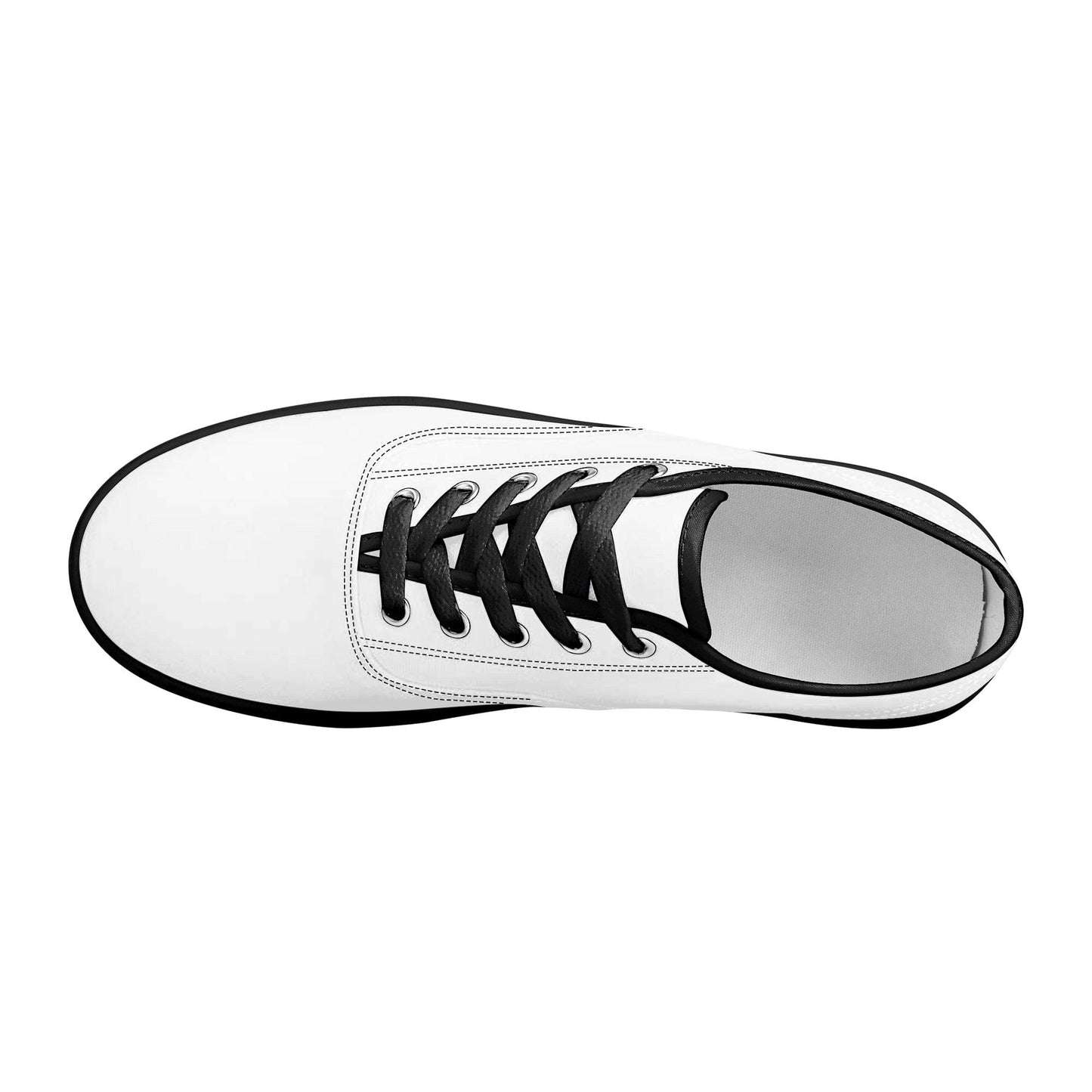Custom Skate Shoes Canvas- Black D3S Colloid Colors