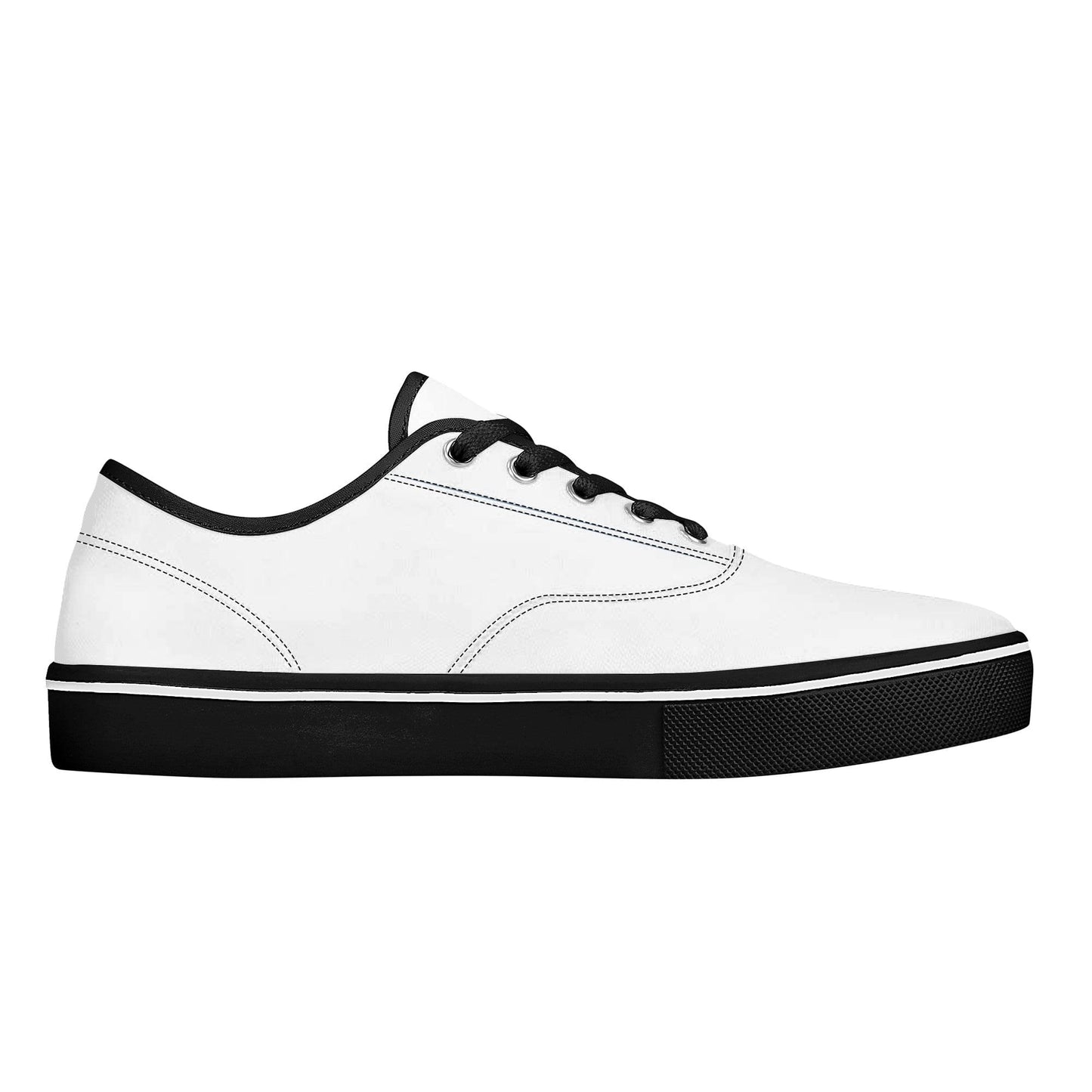 Custom Skate Shoes Canvas- Black D3S Colloid Colors