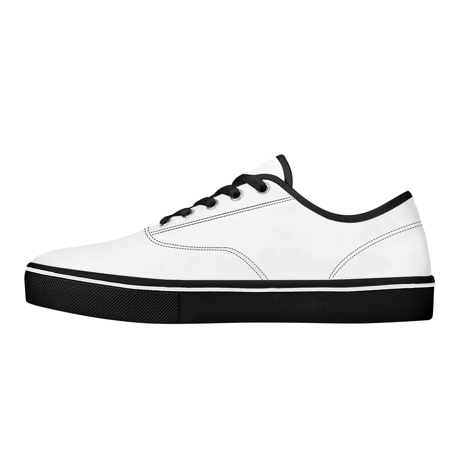 Custom Skate Shoes Canvas- Black D3S Colloid Colors