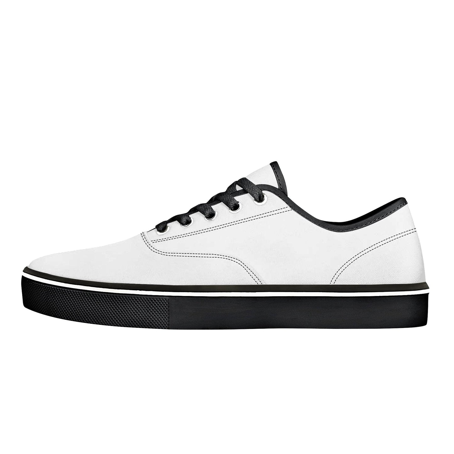 Custom Skate Shoes Canvas- Black D3S Colloid Colors